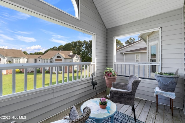 4115 Breezewood Dr Apt 202, Wilmington, NC 28412 - balcony with a residential view