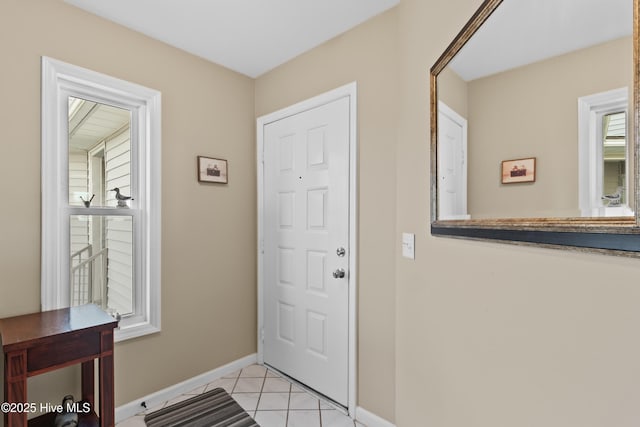 4115 Breezewood Dr Apt 202, Wilmington, NC 28412 - entrance foyer featuring baseboards and light tile patterned floors