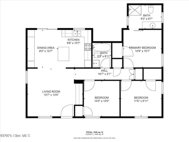 1721 Spencer Ave, New Bern, NC 28560 - room layout