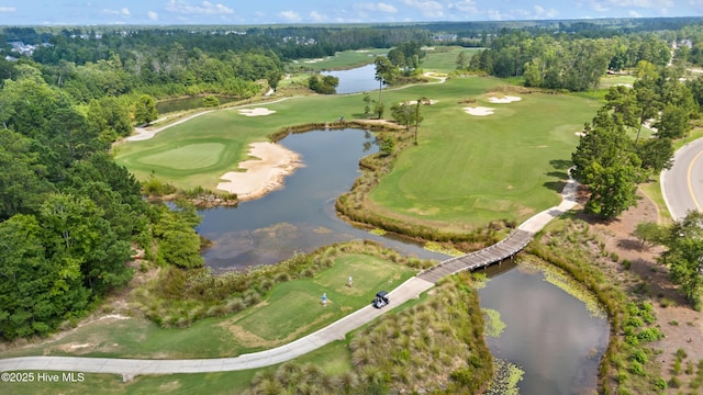 4224 Cobleskill Dr, Leland, NC 28451 - view of property location featuring a golf course and a nearby body of water