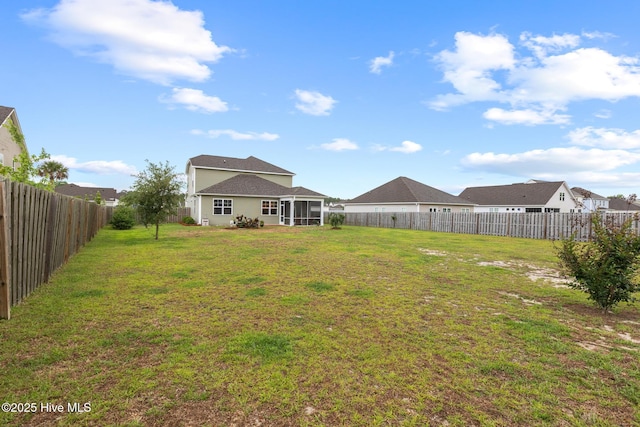 84 Capital Dr, Hampstead, NC 28443 - view of yard with a sunroom