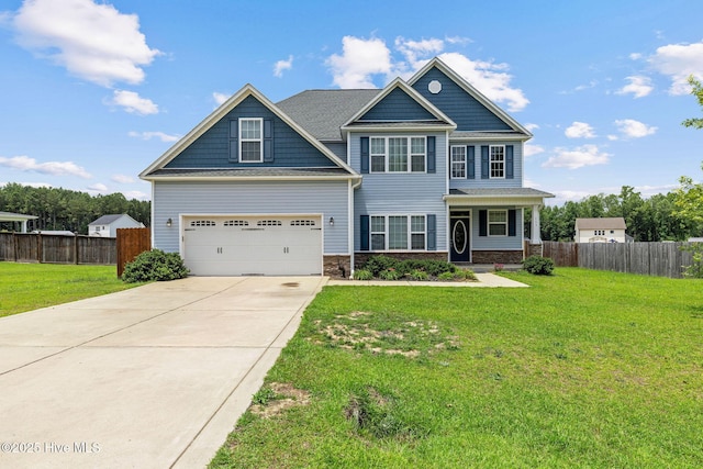113 Kingsmill Dr, Pikeville, NC 27863 - craftsman inspired home featuring driveway and a garage