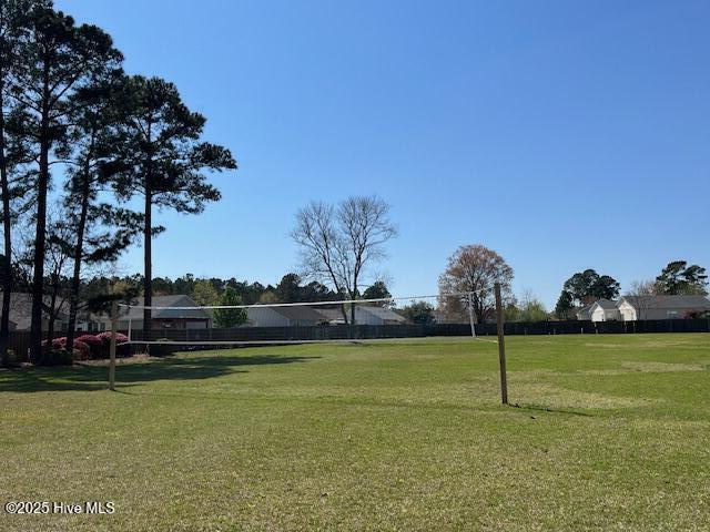 2017 Willow Stone Ct, Leland, NC 28451 - view of grassy yard featuring volleyball court