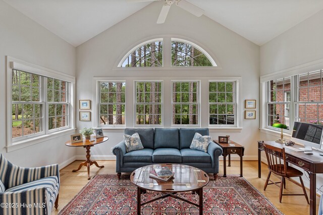 3792 Bancroft Pl, Southport, NC 28461 - sunroom featuring plenty of natural light and lofted ceiling