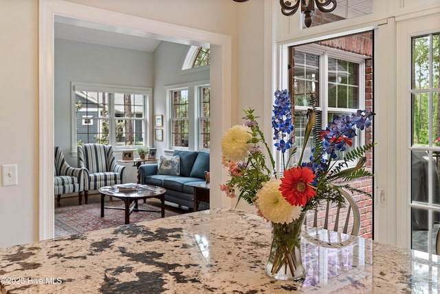 3792 Bancroft Pl, Southport, NC 28461 - interior space featuring french doors
