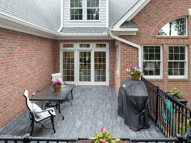 3792 Bancroft Pl, Southport, NC 28461 - view of patio with area for grilling