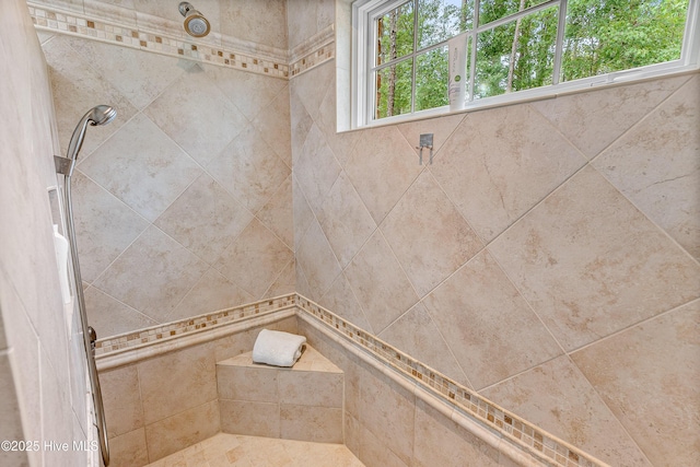 3792 Bancroft Pl, Southport, NC 28461 - full bath with tiled shower