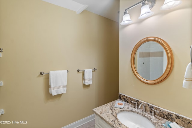 3792 Bancroft Pl, Southport, NC 28461 - full bath with vanity and baseboards