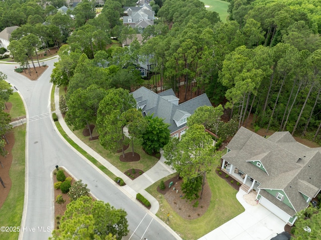3792 Bancroft Pl, Southport, NC 28461 - aerial perspective of suburban area