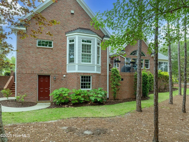 3792 Bancroft Pl, Southport, NC 28461 - view of front facade with brick siding