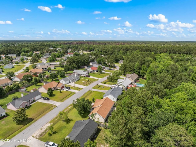 245 Parnell Rd, Hubert, NC 28539 - aerial view of residential area with a forest