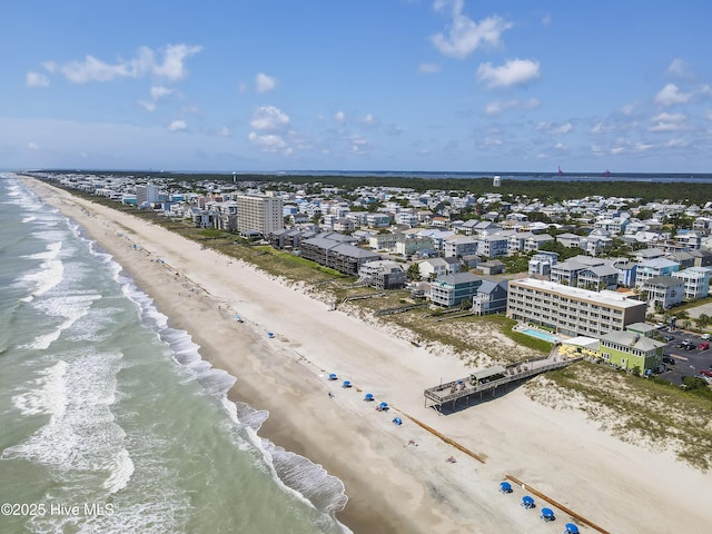 630 Saint Joseph St Unit 200, Carolina Beach, NC 28428 - drone / aerial view of expansive beach