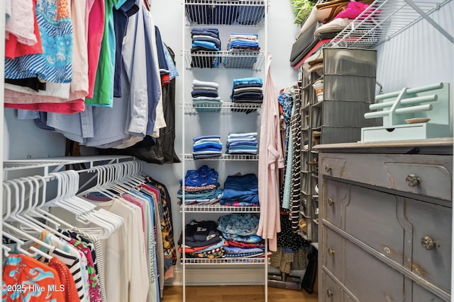 9089 W 9th St, Surf City, NC 28445 - walk in closet with wood finished floors