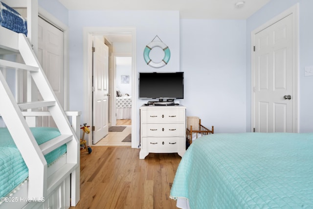 9089 W 9th St, Surf City, NC 28445 - bedroom featuring wood finished floors