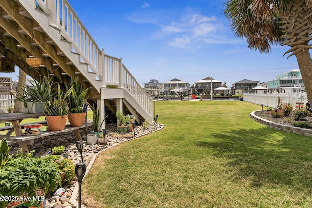 9089 W 9th St, Surf City, NC 28445 - view of yard featuring stairs
