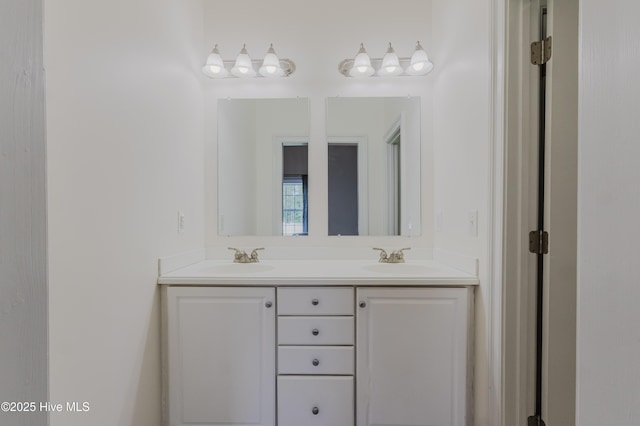 358 Folkstone Rd, Holly Ridge, NC 28445 - full bathroom featuring double vanity