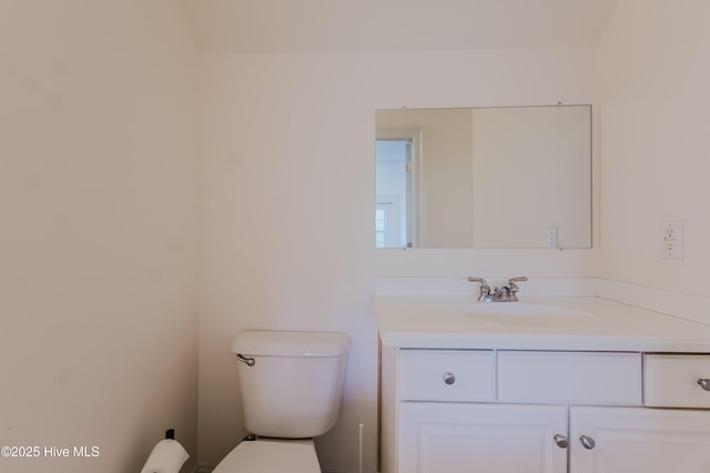358 Folkstone Rd, Holly Ridge, NC 28445 - half bathroom with toilet and vanity