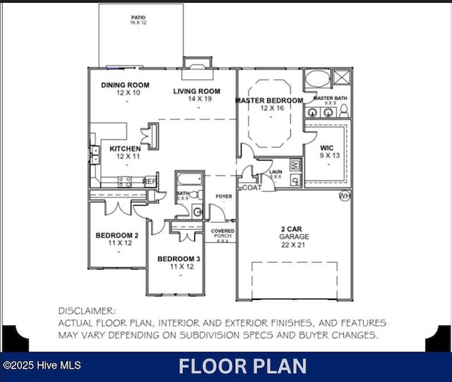 4005 Grouper Run, New Bern, NC 28562 - floor plan / room layout