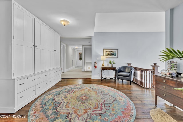 412 S 3rd St, Wilmington, NC 28401 - sitting room featuring dark wood-style floors and baseboards