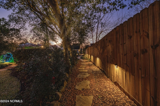 412 S 3rd St, Wilmington, NC 28401 - view of yard at dusk