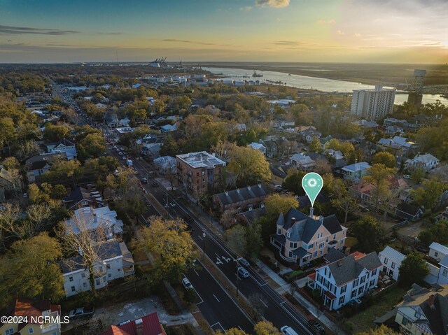 412 S 3rd St, Wilmington, NC 28401 - aerial view at dusk of a water view