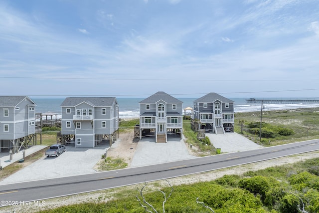 1012 New River Inlet Rd, North Topsail Beach, NC 28460 - drone / aerial view of a large body of water