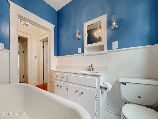 110 Virginia Rd, Edenton, NC 27932 - bathroom featuring toilet and vanity