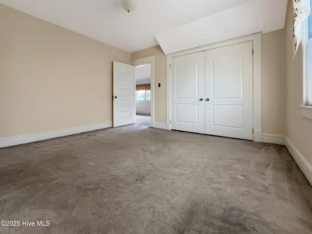 110 Virginia Rd, Edenton, NC 27932 - unfurnished bedroom featuring carpet flooring, baseboards, and a closet