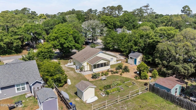 120 NW 19th St, Oak Island, NC 28465 - aerial view of property and surrounding area