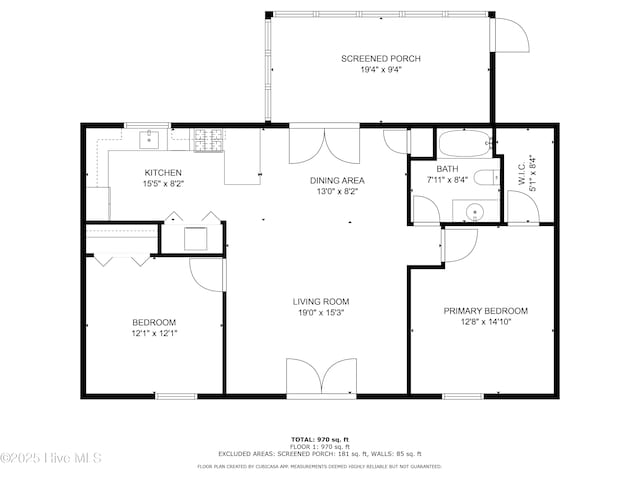 120 NW 19th St, Oak Island, NC 28465 - floor plan / room layout