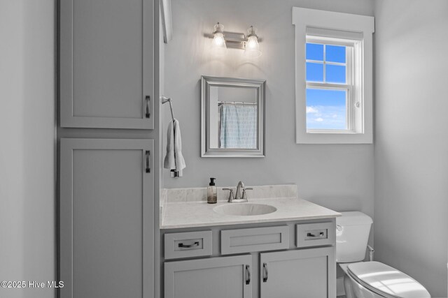 601 Trawler Pl, Newport, NC 28570 - bathroom with toilet and vanity