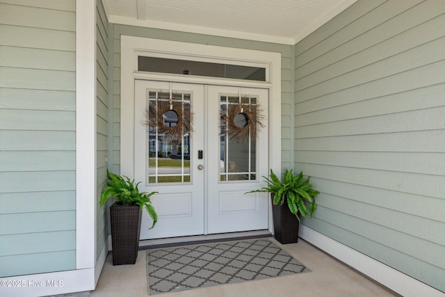 601 Trawler Pl, Newport, NC 28570 - entrance to property with french doors
