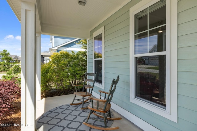 601 Trawler Pl, Newport, NC 28570 - view of covered porch