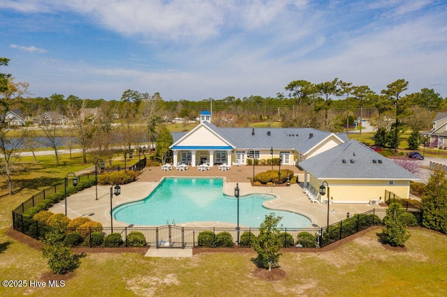 601 Trawler Pl, Newport, NC 28570 - view of swimming pool with a patio