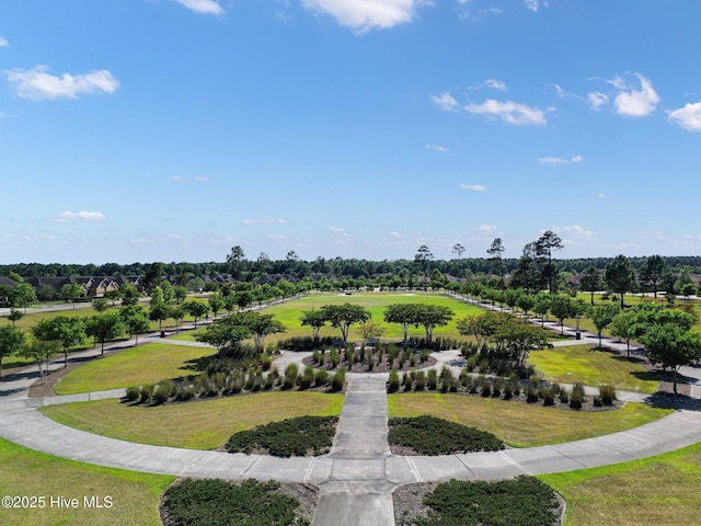 2215 Villamar Dr, Leland, NC 28451 - aerial view of a tree filled landscape