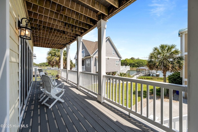 208 Sea Manor Dr, Surf City, NC 28445 - view of deck