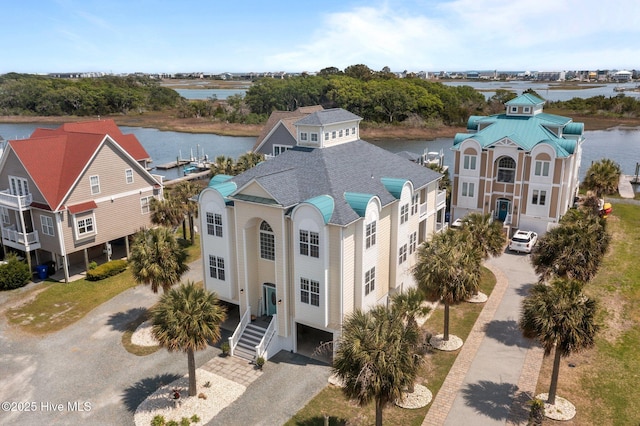 208 Sea Manor Dr, Surf City, NC 28445 - aerial view of a large body of water