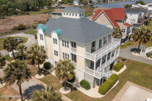 208 Sea Manor Dr, Surf City, NC 28445 - aerial perspective of suburban area