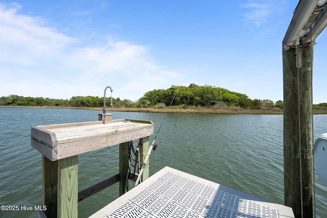 208 Sea Manor Dr, Surf City, NC 28445 - dock with a water view