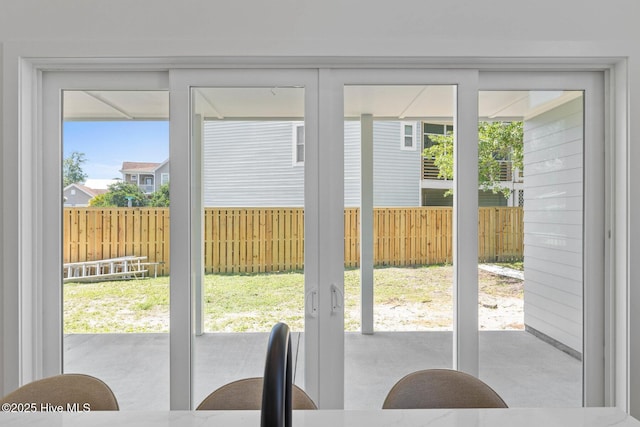 1100 S Sixth St, Carolina Beach, NC 28428 - view of doorway to outside