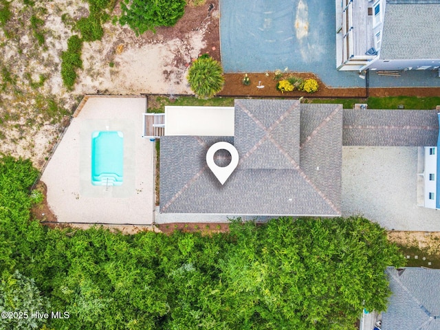 822 S Topsail Dr Unit B, Surf City, NC 28445 - drone / aerial view of a pool