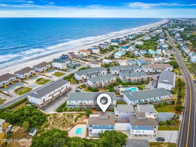 822 S Topsail Dr Unit B, Surf City, NC 28445 - view of property location featuring extended coastline and nearby suburban area