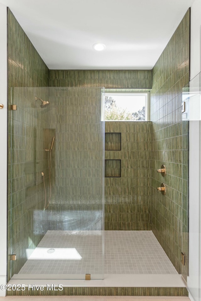 609 Augusta Ave, Carolina Beach, NC 28428 - full bathroom featuring a shower stall