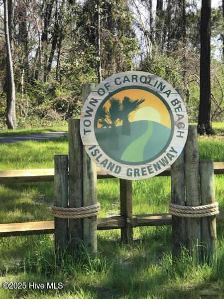 609 Augusta Ave, Carolina Beach, NC 28428 - view of community sign