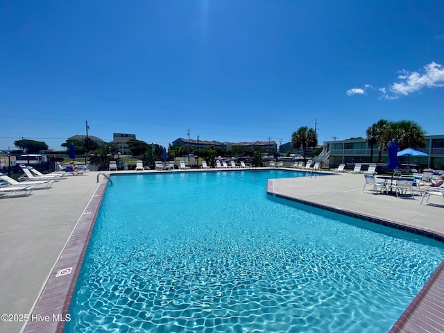 1918 W Fort Macon Rd Unit 160, Atlantic Beach, NC 28512 - community pool featuring a patio area