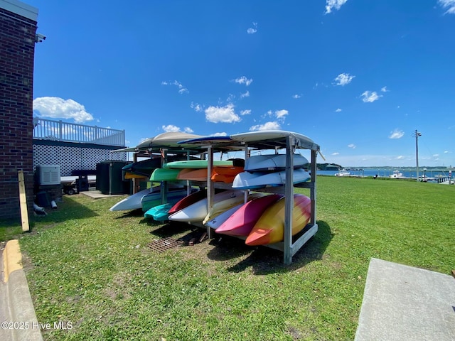 1918 W Fort Macon Rd Unit 160, Atlantic Beach, NC 28512 - view of green lawn