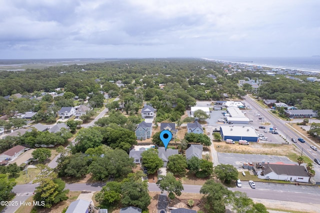 104 NE 63rd St, Oak Island, NC 28465 - aerial view of residential area with a large body of water
