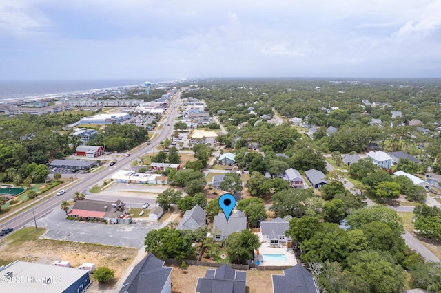 104 NE 63rd St, Oak Island, NC 28465 - drone / aerial view of a pool area
