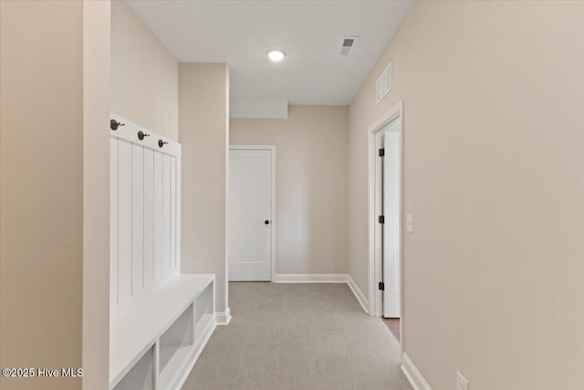 2190 Heartland Rd, Battleboro, NC 27809 - mudroom featuring baseboards, recessed lighting, and light flooring