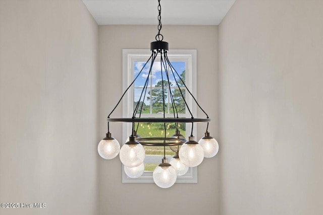 2190 Heartland Rd, Battleboro, NC 27809 - detailed view of a chandelier